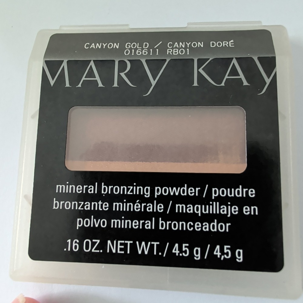 Mary Kay Mineral Bronzing RB01 Powder Canyon Gold 016611 Refill .16 oz Italy
